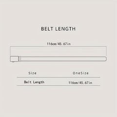 Men's Leather Business Belt - Perfect Gift for Dad!