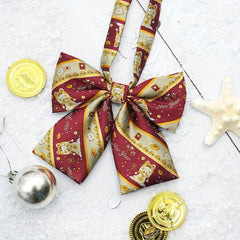 Polyester Men's Tie Bow Tie College Style Jacquard Clothing Accessories