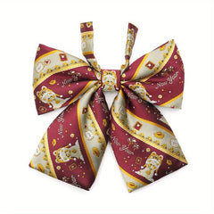 Polyester Men's Tie Bow Tie College Style Jacquard Clothing Accessories