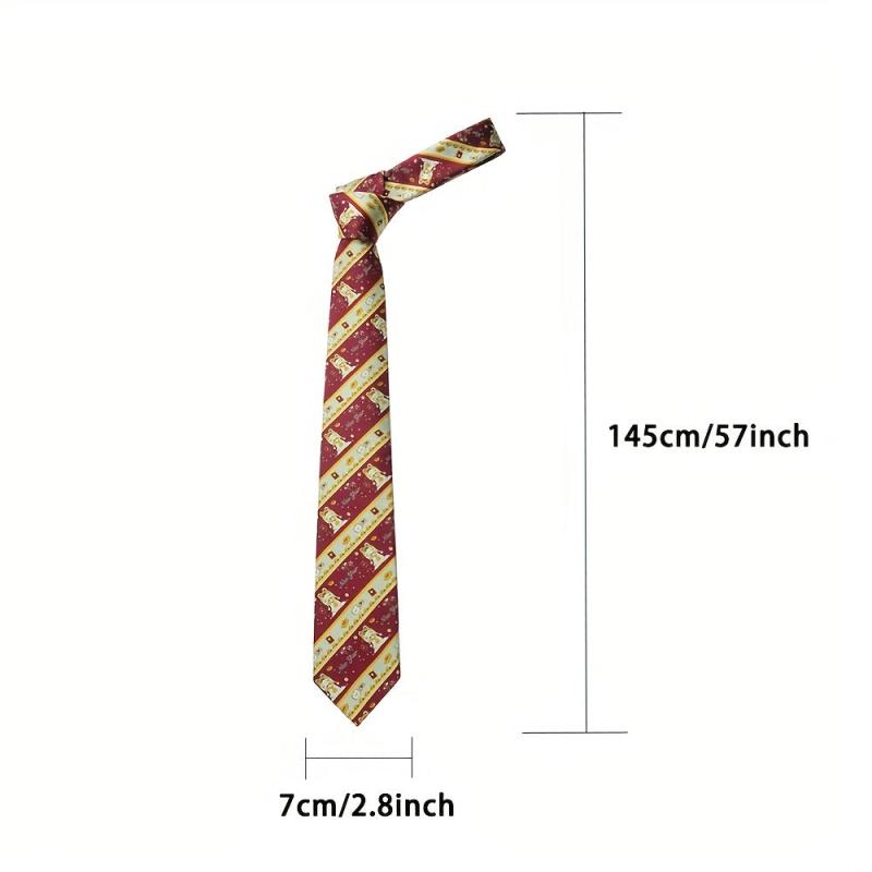 Polyester Men's Tie Bow Tie College Style Jacquard Clothing Accessories