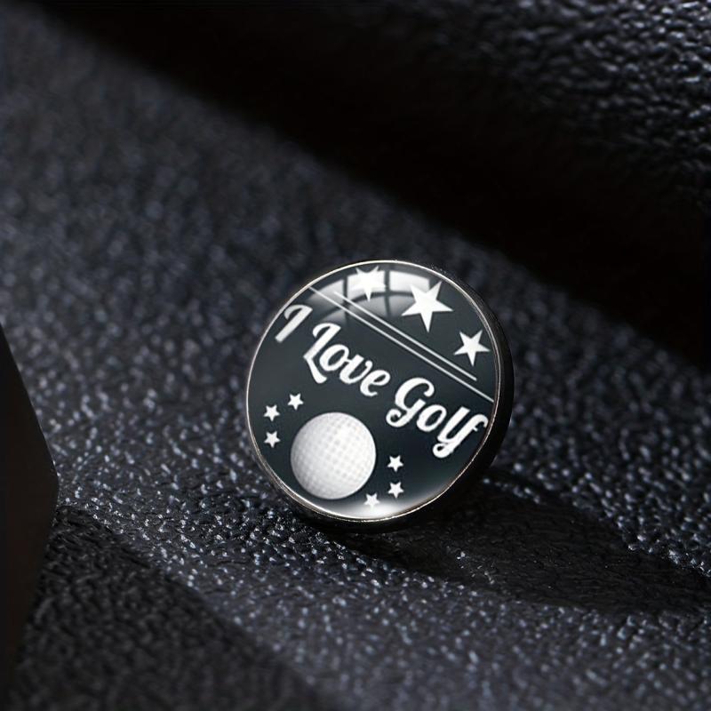 I Love Golf Brooch Pin For Players, Men and Women