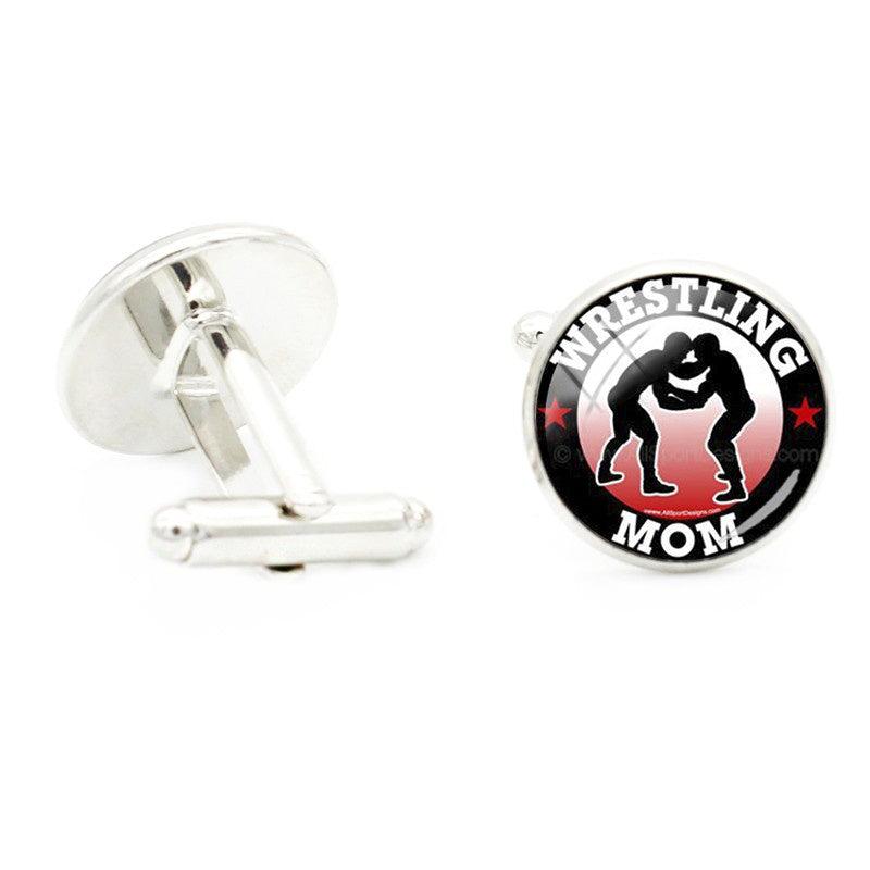 Wrestling Sport Pattern Cufflinks For Men Suit Shirt Cuff Link Jewelry
