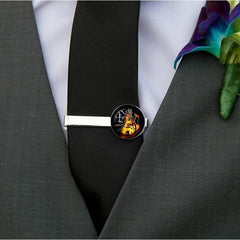 Guitar Tie Clips Set for Men's Formal Attire