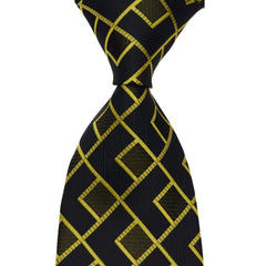 Men's Plaid Tie Business Necktie 1200 Needles
