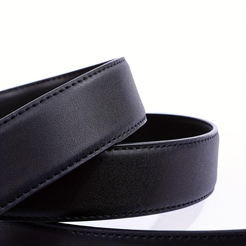 Men's Leather Buckle Belt for Jeans Pants