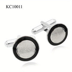 925 Silver Cufflinks High Suit Button Shirt Studs