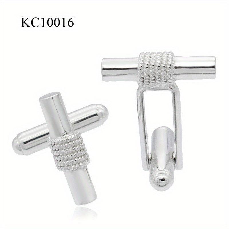 S925 Men's Cufflinks Suit Wedding Style Sleeve Buttons