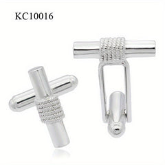 S925 Men's Cufflinks Suit Wedding Style Sleeve Buttons
