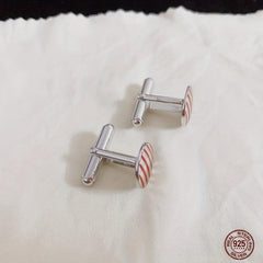 925 Silver Cufflinks Men's High Suit Button Shirt Studs Accessories