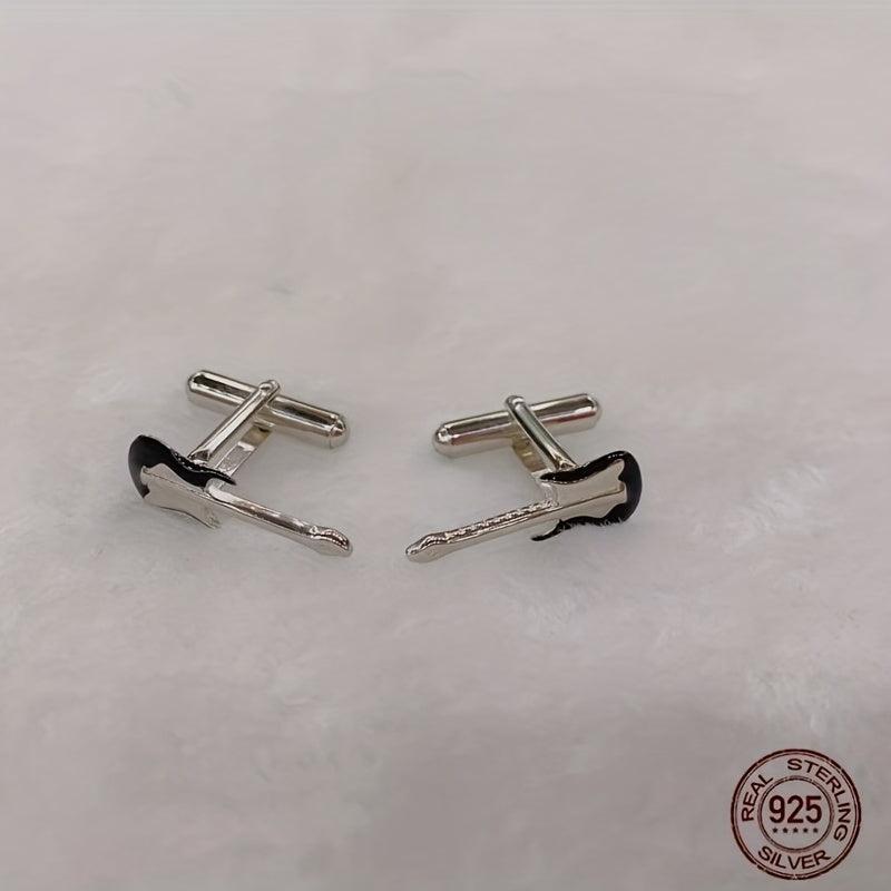 Zircon Cufflinks Men's Stylish Cuff Links