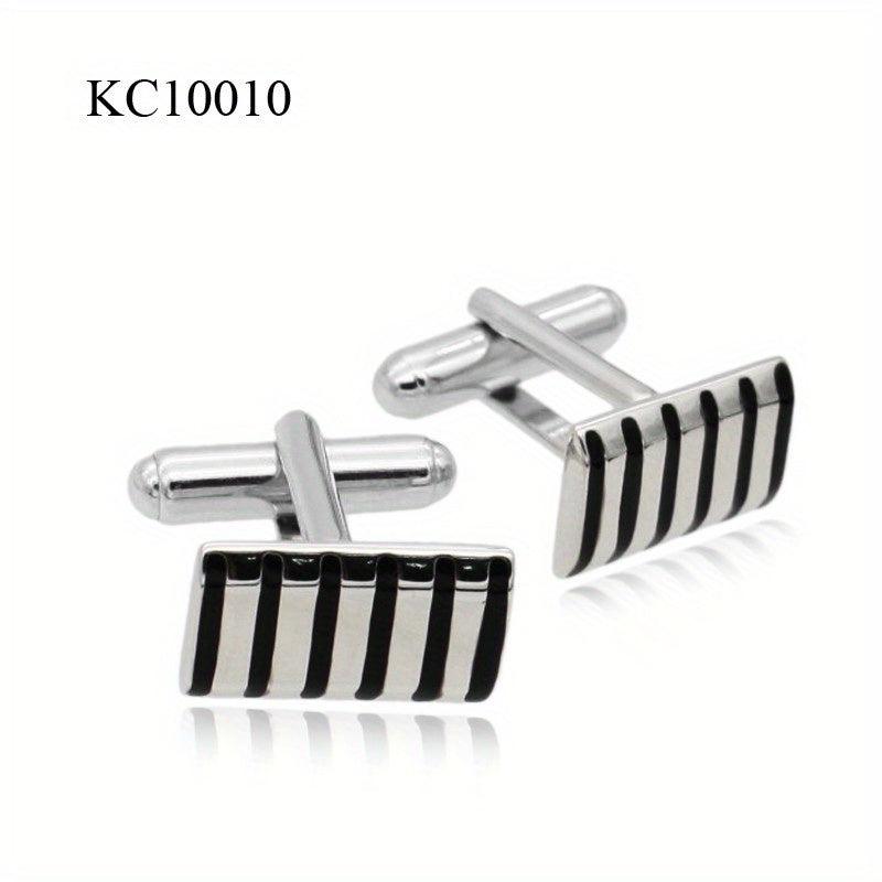 925 Silver Button Cufflinks Wedding Suit Gift For Men