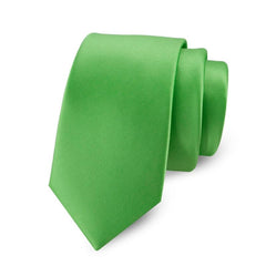 Men's Solid Polyester Tie Business Casual Neckline Collar Tape