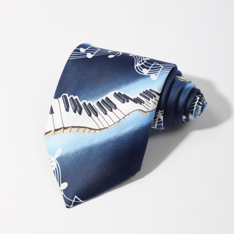 Men's Violin Piano Music Party Fun Tie