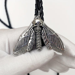 Men's Moth Buckle Tie Retro Western Cowboy Shirt Accessories