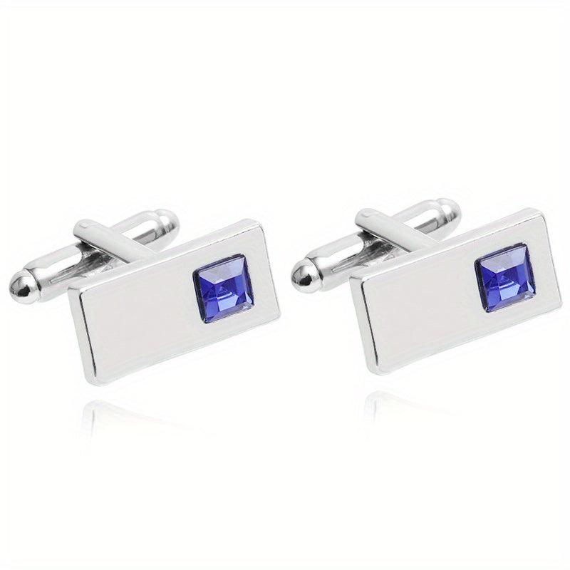 CZ Cufflinks Shirt Cufflinks Wedding Suit Accessories