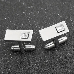 CZ Cufflinks Shirt Cufflinks Wedding Suit Accessories