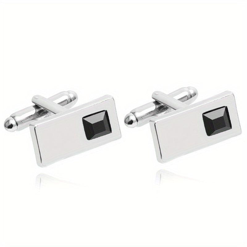 CZ Cufflinks Shirt Cufflinks Wedding Suit Accessories