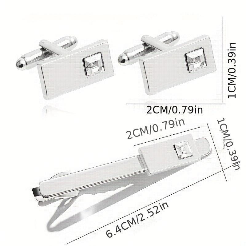 CZ Cufflinks Shirt Cufflinks Wedding Suit Accessories