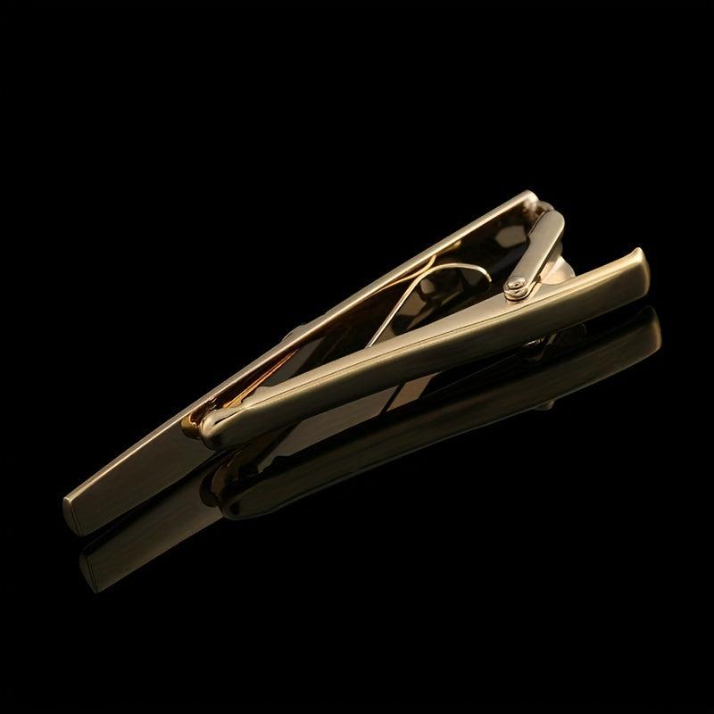 Men's Rhinestone Tie Clip Business Shirt Accessory