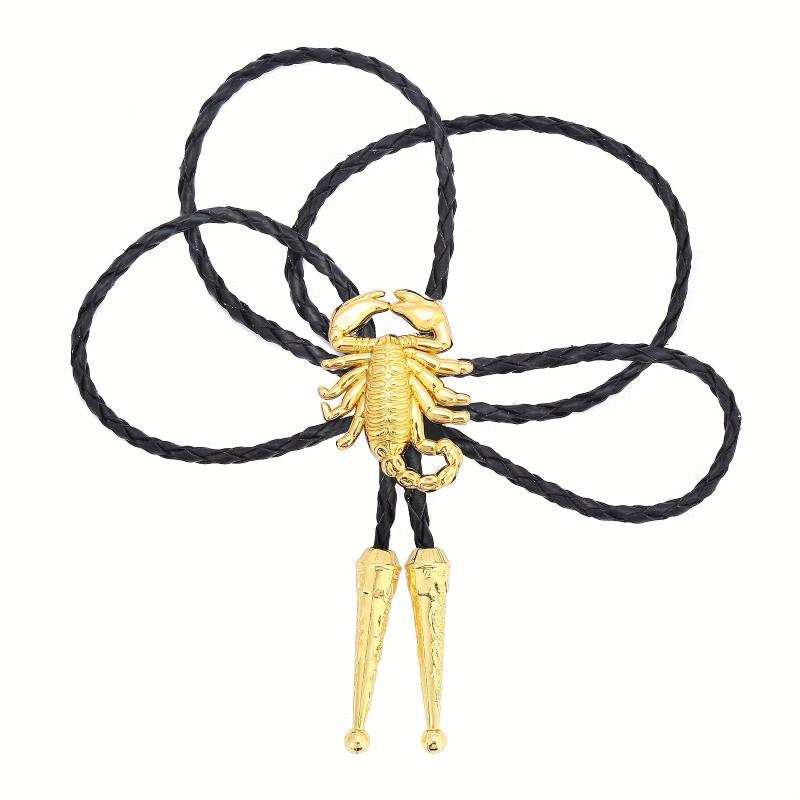 Men's Scorpion Bolo Tie Western Cowboy Necktie