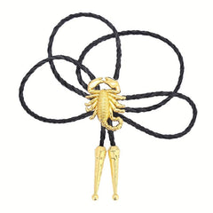 Men's Scorpion Bolo Tie Western Cowboy Necktie