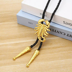 Men's Scorpion Bolo Tie Western Cowboy Necktie