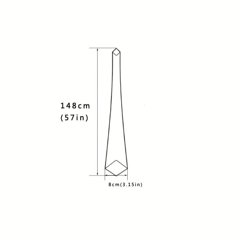 Polyester Solid Navy Necktie for Men