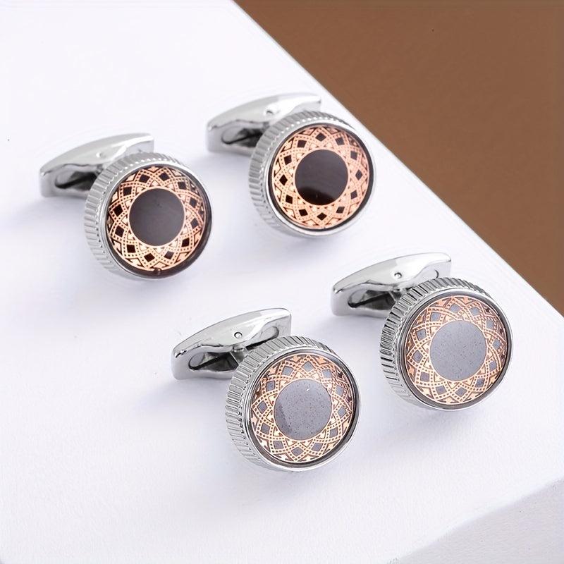 French Shirt Cufflinks Men's Business Buttons