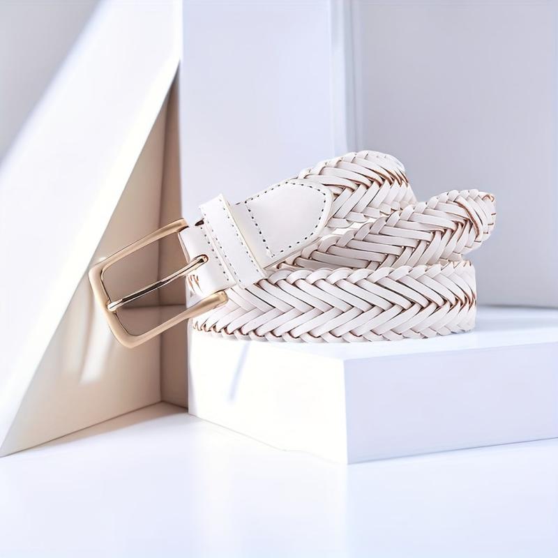 Men's Braided Belt for Pants Jeans