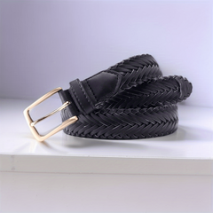 Men's Braided Belt for Pants Jeans