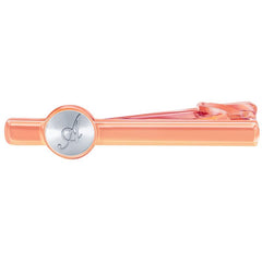 Business Casual Letter Print Copper Tie Clip Gift For Men