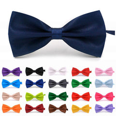 1pc Candy Solid Ties Butterfly Fashionable Bowknot Accessories Men