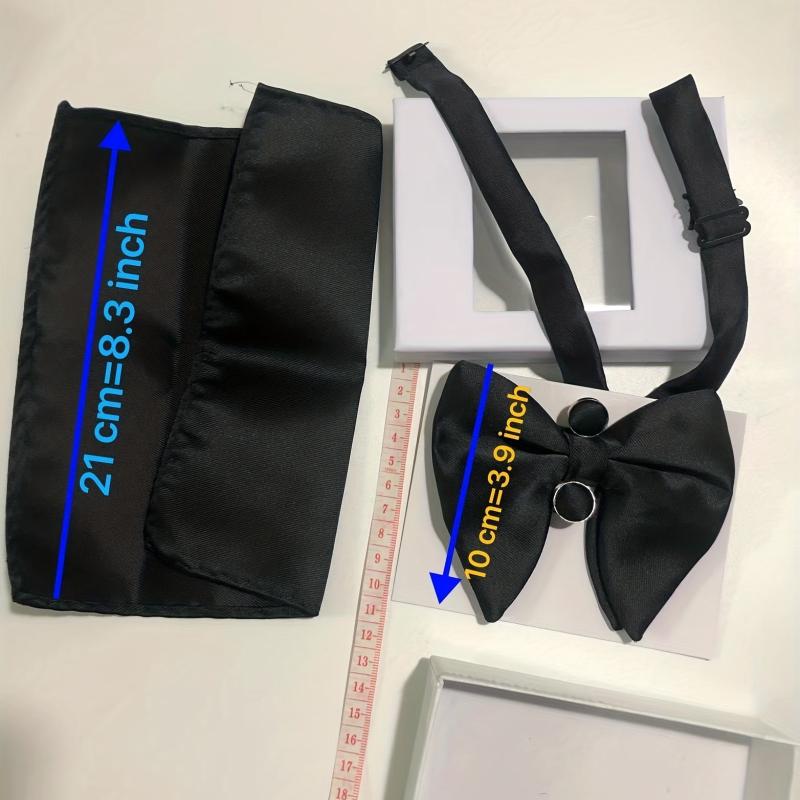 3pcs Butterfly Bowtie Set for Men