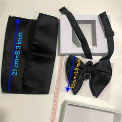 3pcs Butterfly Bowtie Set for Men