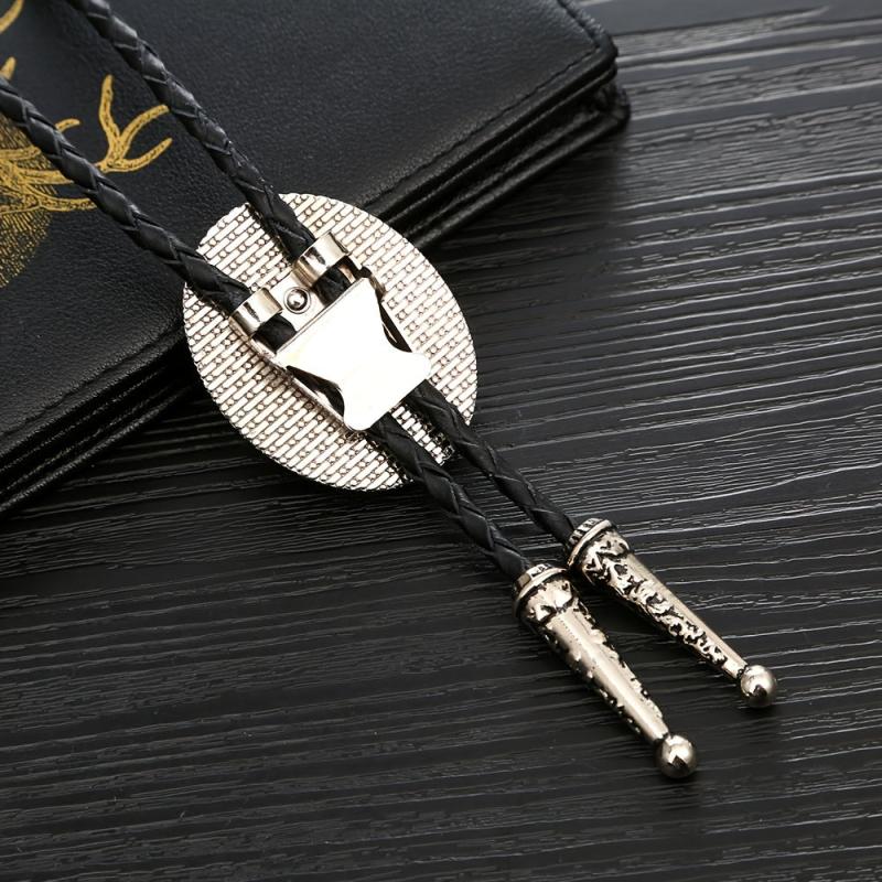 Novelty Metal Necktie Necklace Youth Casual Electroplating Tie