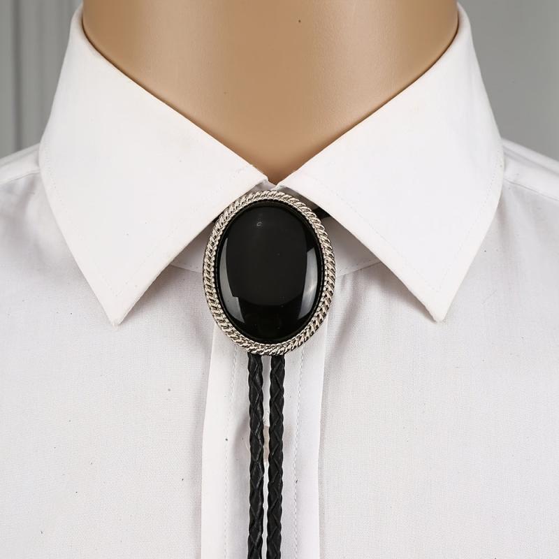 Novelty Metal Necktie Necklace Youth Casual Electroplating Tie