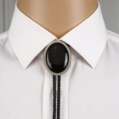Novelty Metal Necktie Necklace Youth Casual Electroplating Tie