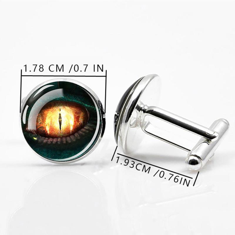 Evil Eye Alloy Cufflinks For Men Shirt CufflinksBest Man Wedding Cufflinks