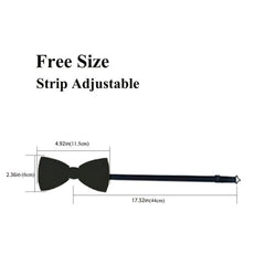 Barry Wang Mens Pre Tied Bow Tie Hanky Cufflinks Set
