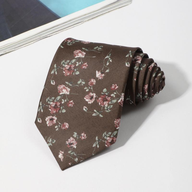 Men's Floral Party Style Tie