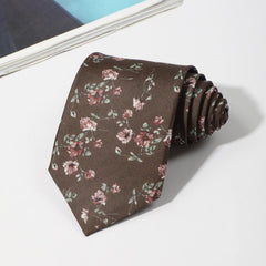 Men's Floral Party Style Tie