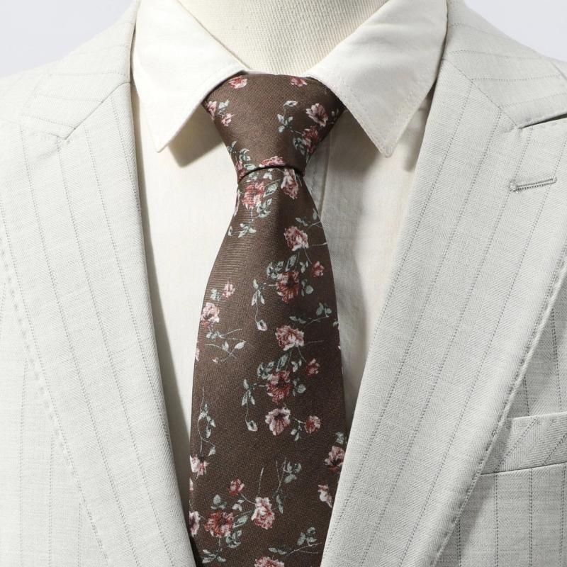 Men's Floral Party Style Tie