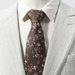 Men's Floral Party Style Tie