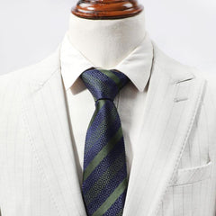 Men's Striped Necktie Business Wedding Party Great Gift