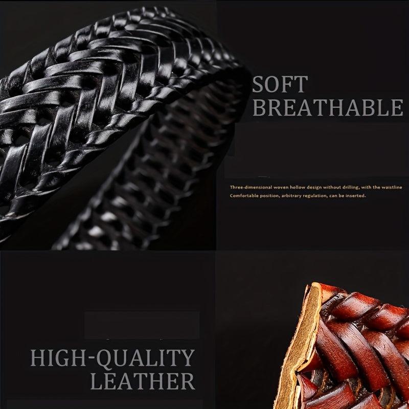 Men's Casual Buckle Belt for Outdoor Party Holiday