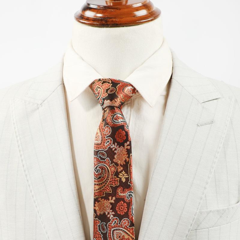 Men's Retro Floral Necktie - Business Ties