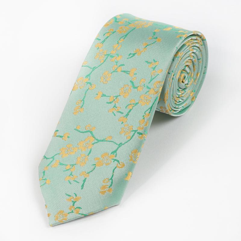 Men's Casual Business Floral Pattern Tie for Husband Boyfriends Birthday