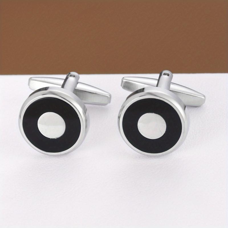 Romantic Round Cufflinks Business For Men