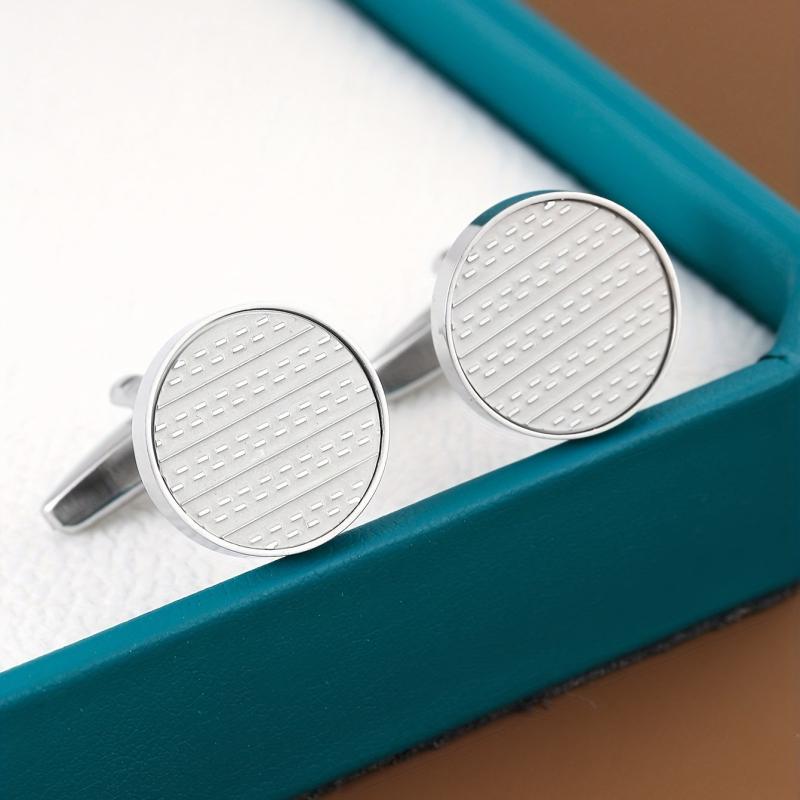 Romantic Round Cufflinks Business For Men