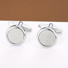 Romantic Round Cufflinks Business For Men